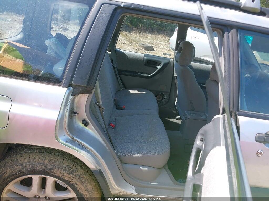 JF1SF63542H741585 2002 SUBARU FORESTER photo no. 8