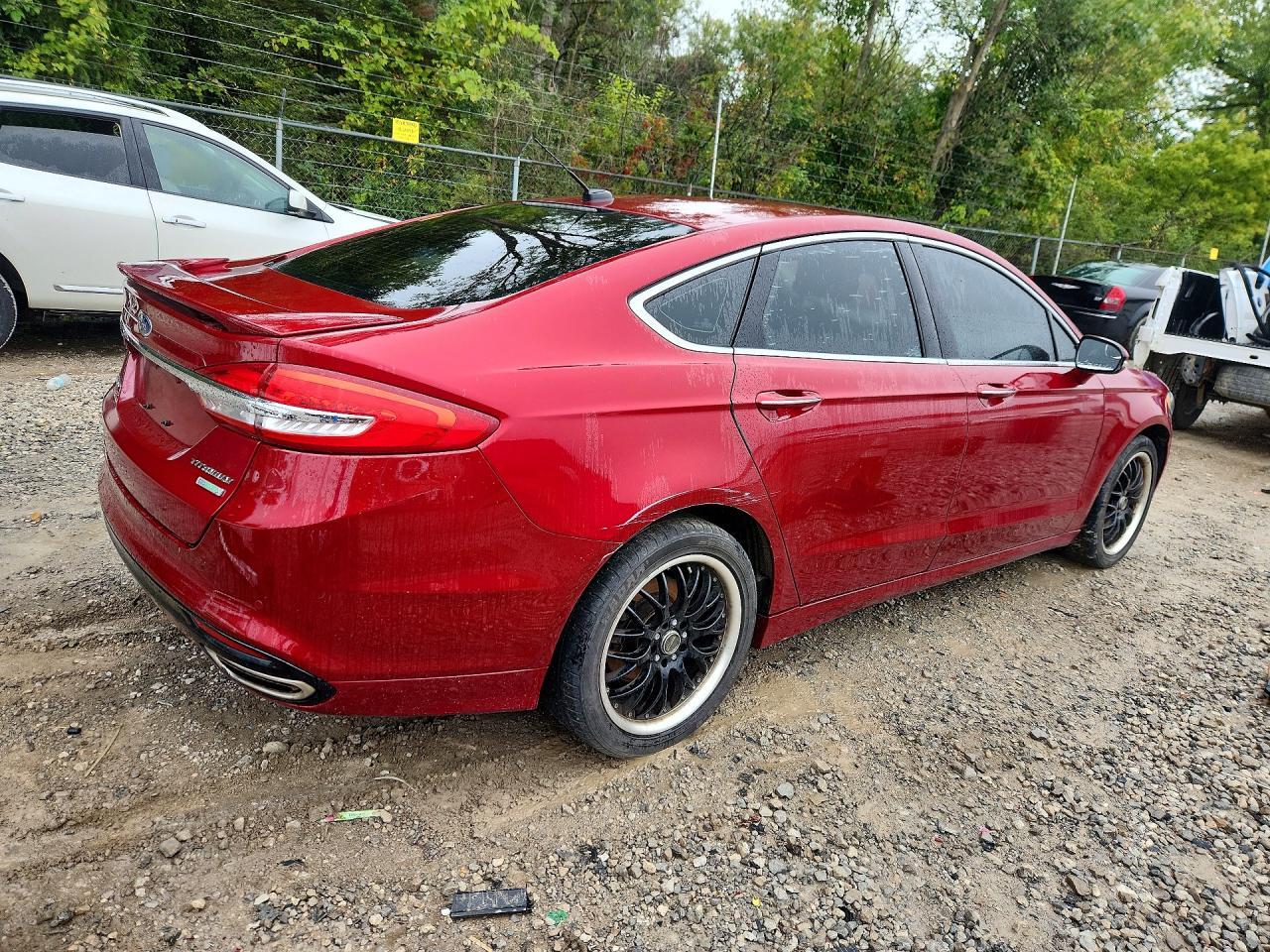 2017 FORD FUSION TITANIUM — Фото 3 из 12
