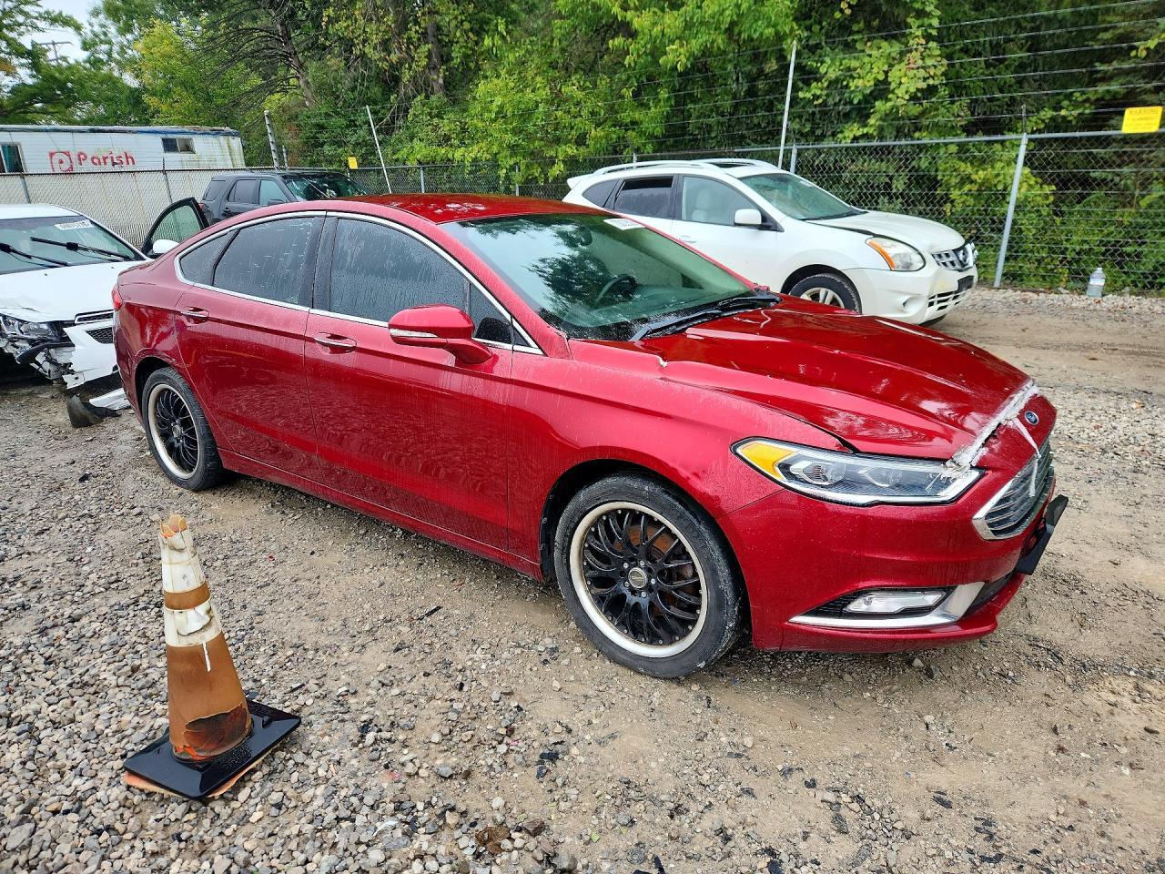 2017 FORD FUSION TITANIUM — Фото 4 из 12