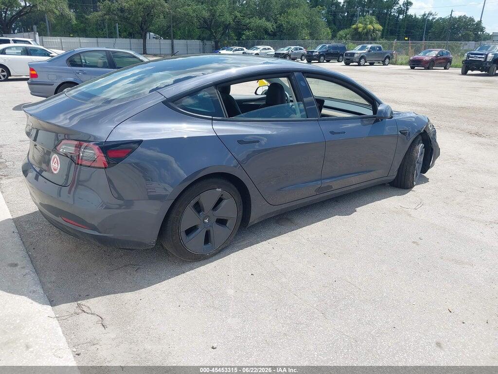 5YJ3E1EA1PF657861 2023 TESLA MODEL 3 photo no. 4
