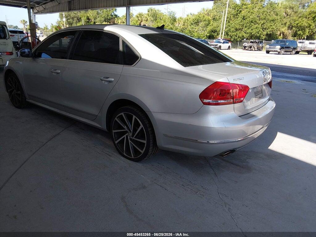 1VWBN7A3XDC076595 2013 VOLKSWAGEN PASSAT photo no. 3