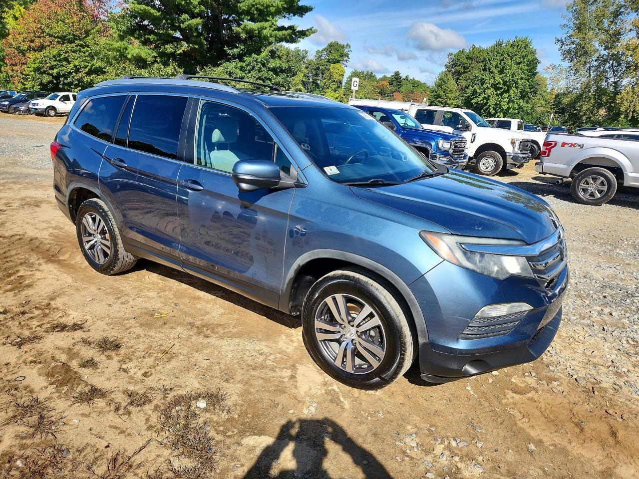 2017 HONDA PILOT EXL — Фото 4 из 12