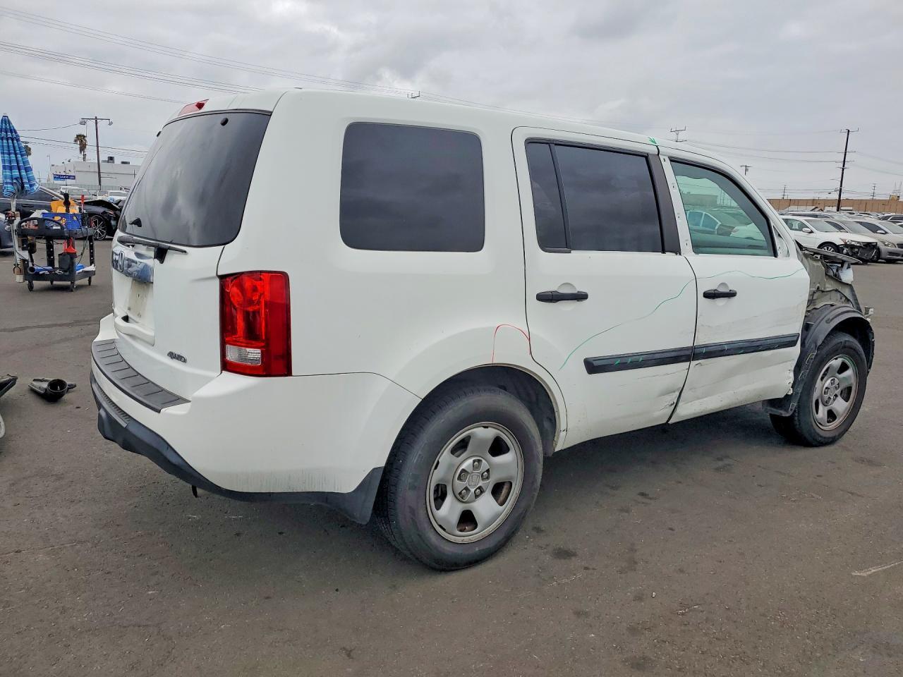 2014 HONDA PILOT LX — Фото 3 из 14