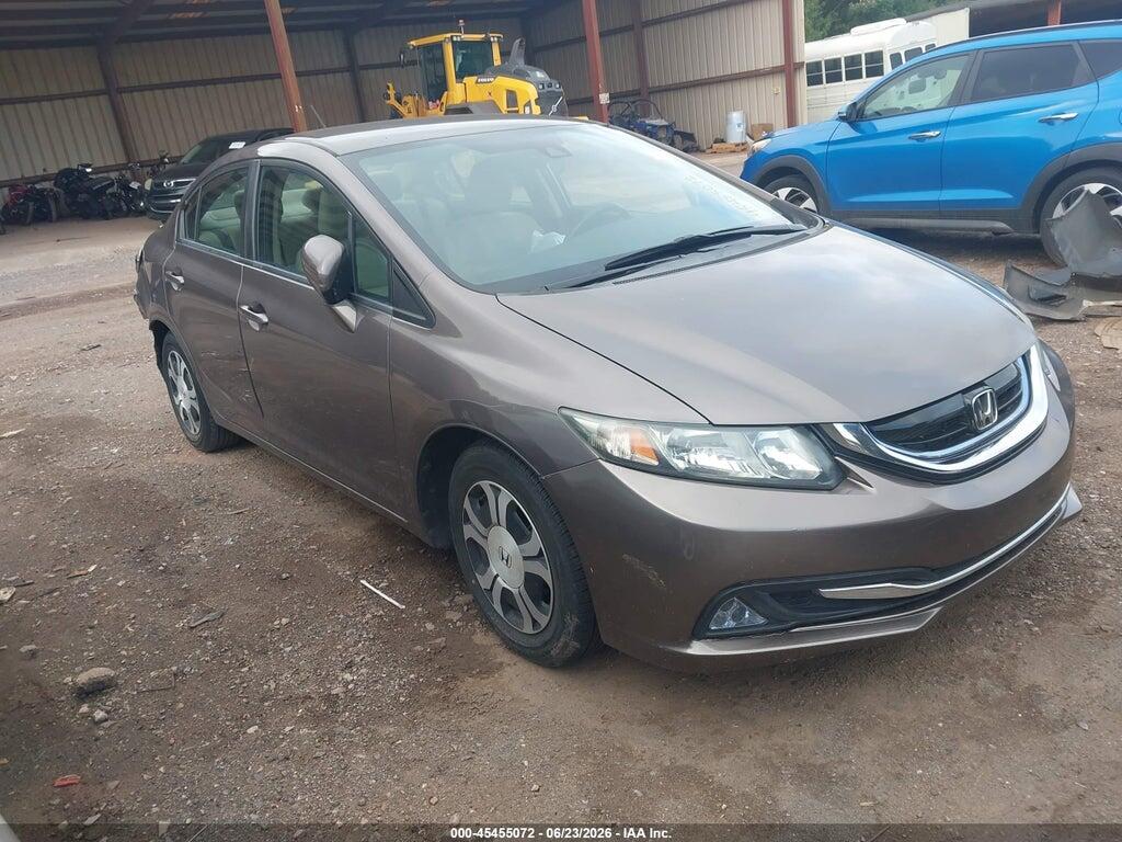 19XFB4F22EE002108 2014 HONDA CIVIC HYBRID photo no. 1