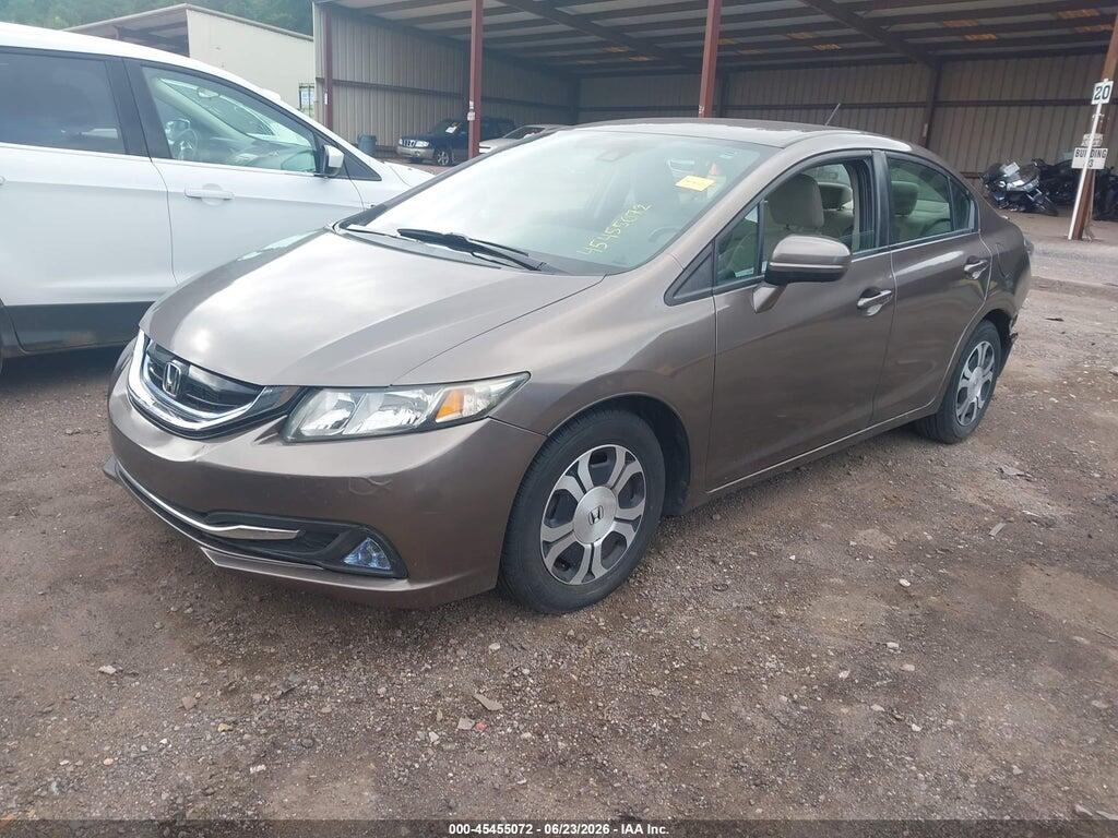 19XFB4F22EE002108 2014 HONDA CIVIC HYBRID photo no. 2