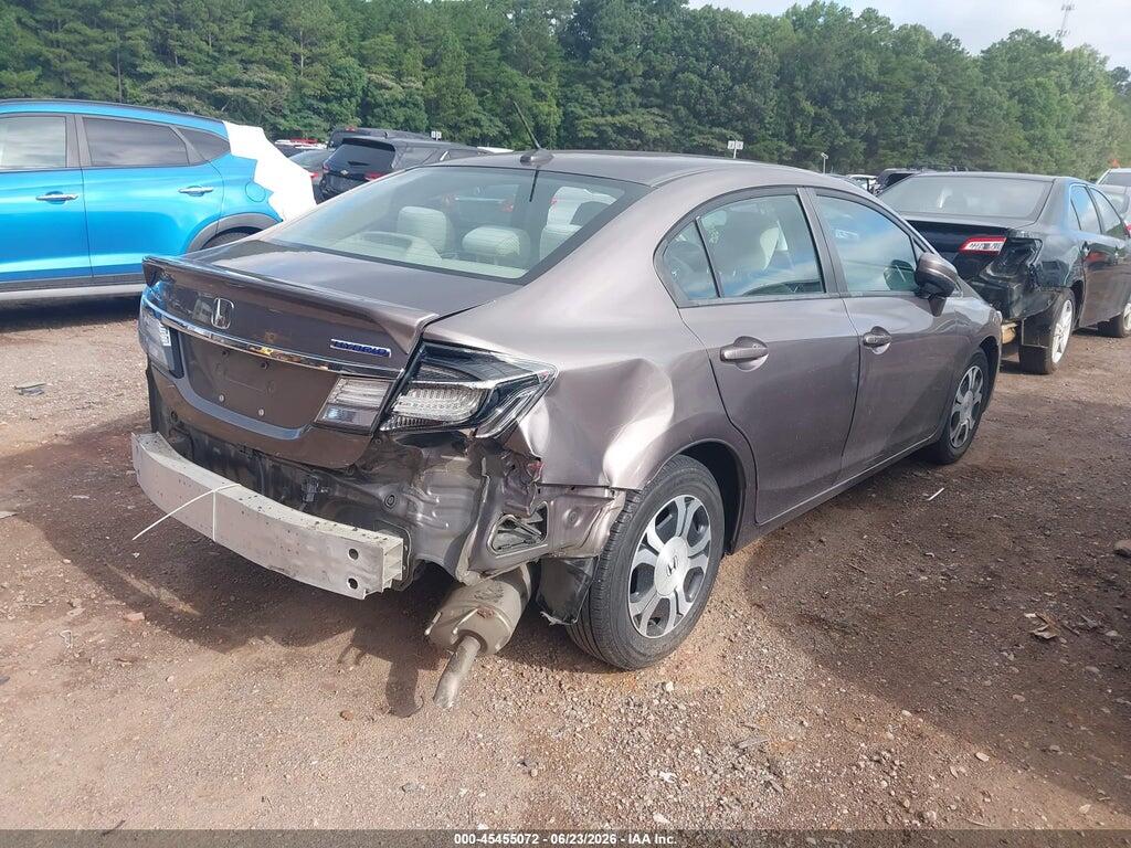 19XFB4F22EE002108 2014 HONDA CIVIC HYBRID photo no. 4