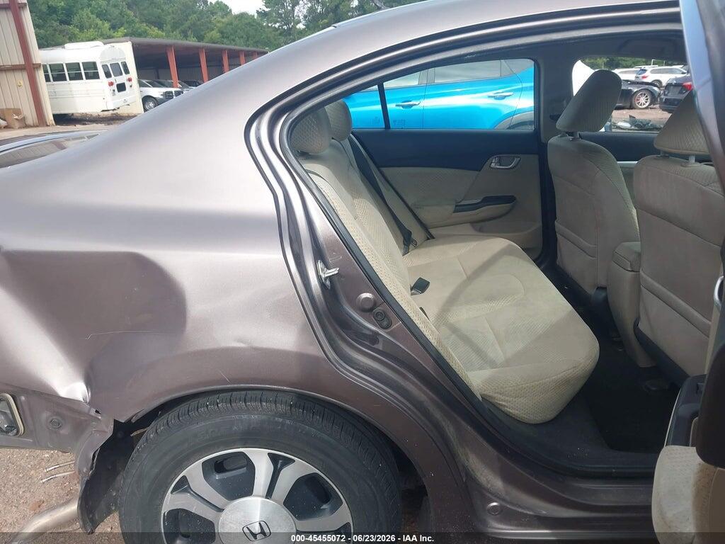 19XFB4F22EE002108 2014 HONDA CIVIC HYBRID photo no. 8