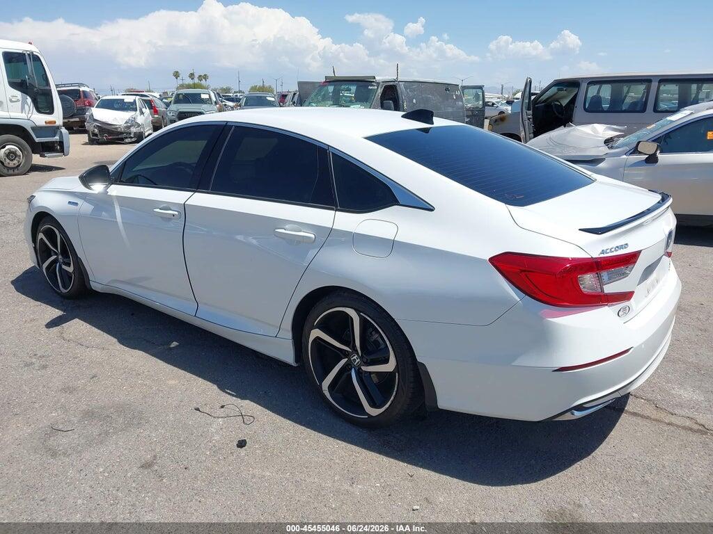 1HGCV3F25NA034544 2022 HONDA ACCORD HYBRID photo no. 3