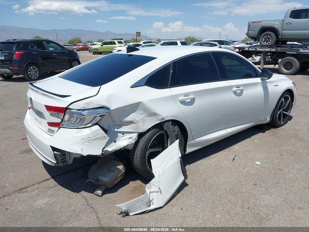 1HGCV3F25NA034544 2022 HONDA ACCORD HYBRID photo no. 4