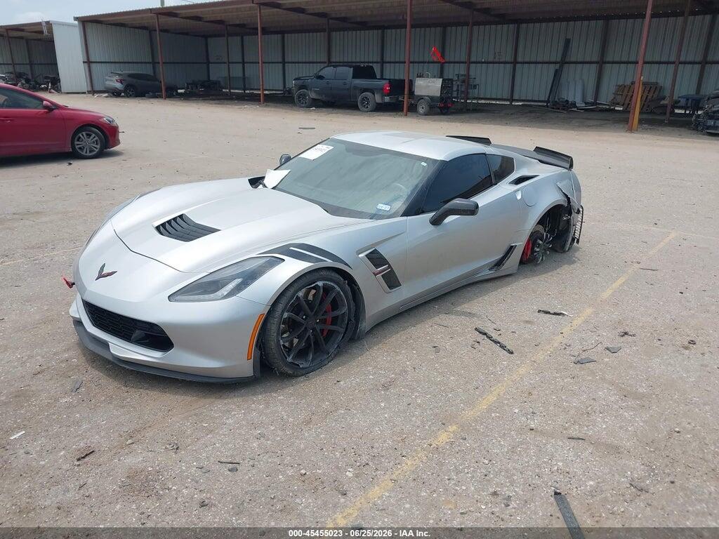 1G1YW2D78K5115335 2019 CHEVROLET CORVETTE photo no. 2