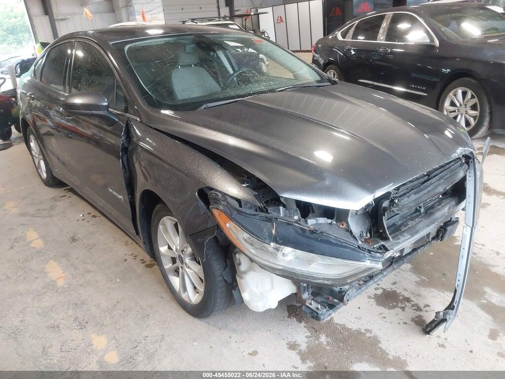 3FA6P0LU7KR257055 2019 FORD FUSION HYBRID photo no. 1