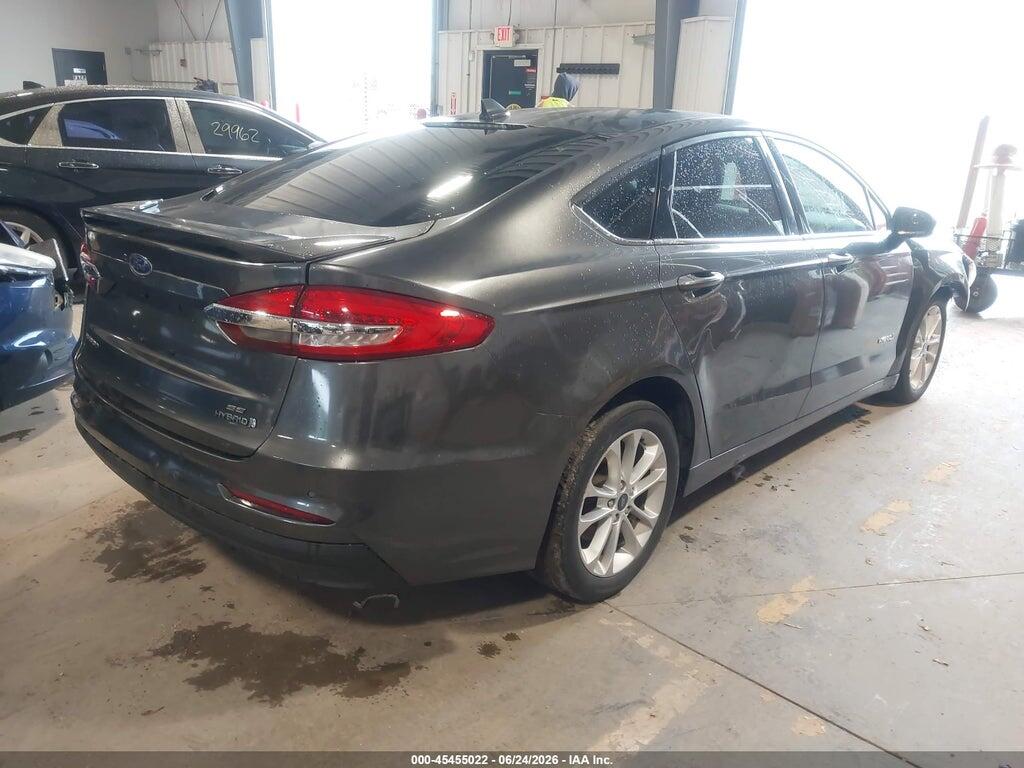 3FA6P0LU7KR257055 2019 FORD FUSION HYBRID photo no. 4