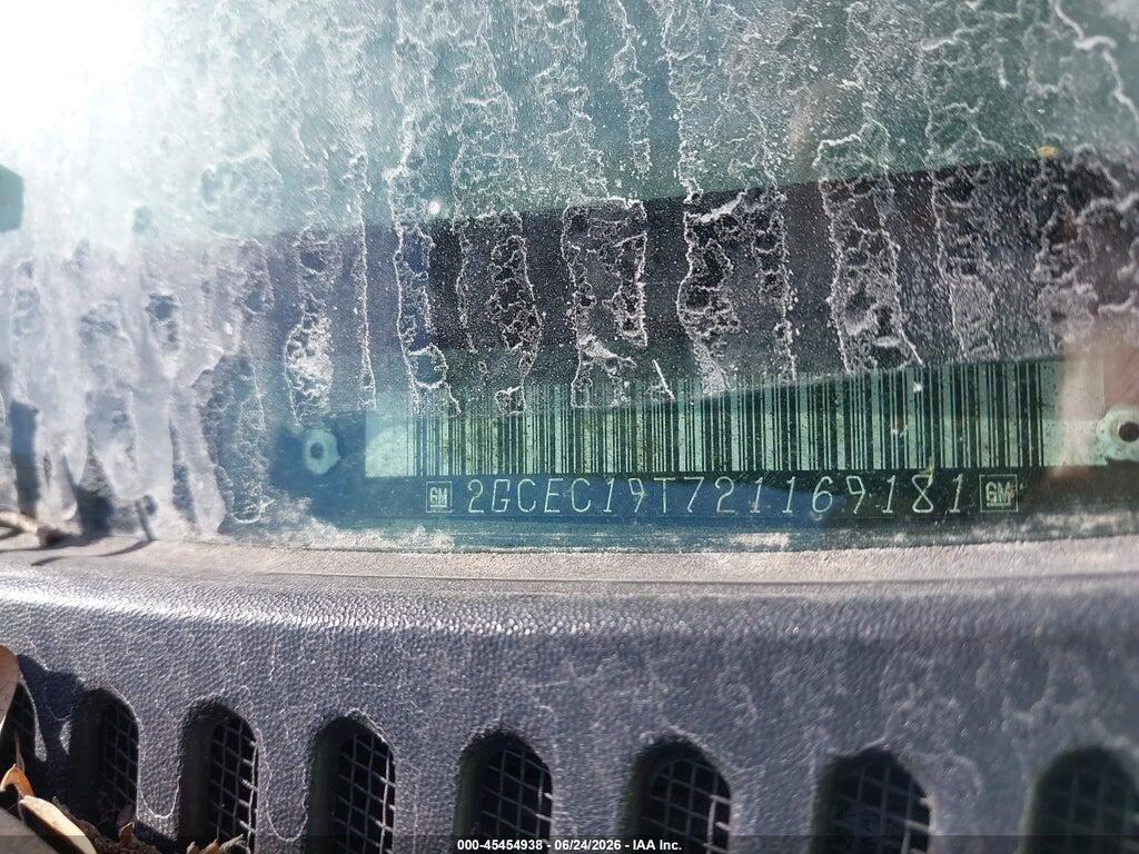 2GCEC19T721169181 2002 CHEVROLET SILVERADO 1500 photo no. 9