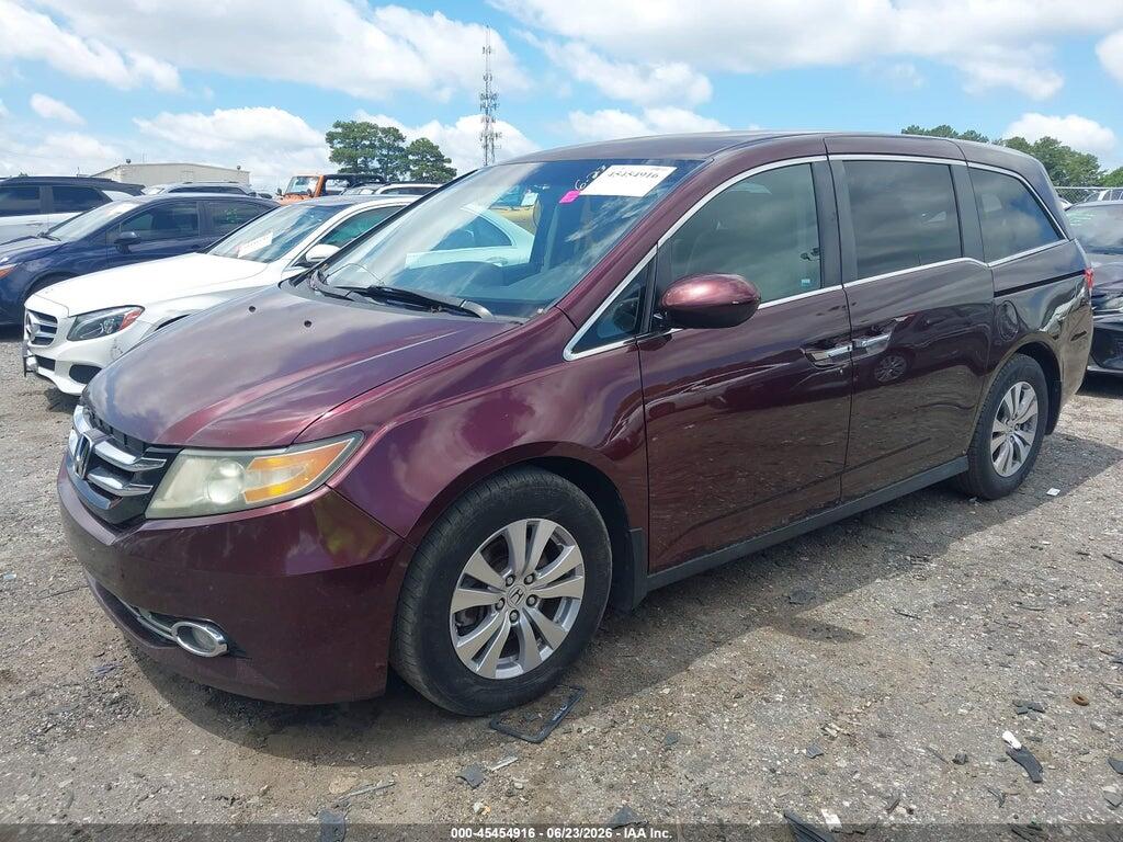 5FNRL5H4XFB058503 2015 HONDA ODYSSEY photo no. 2