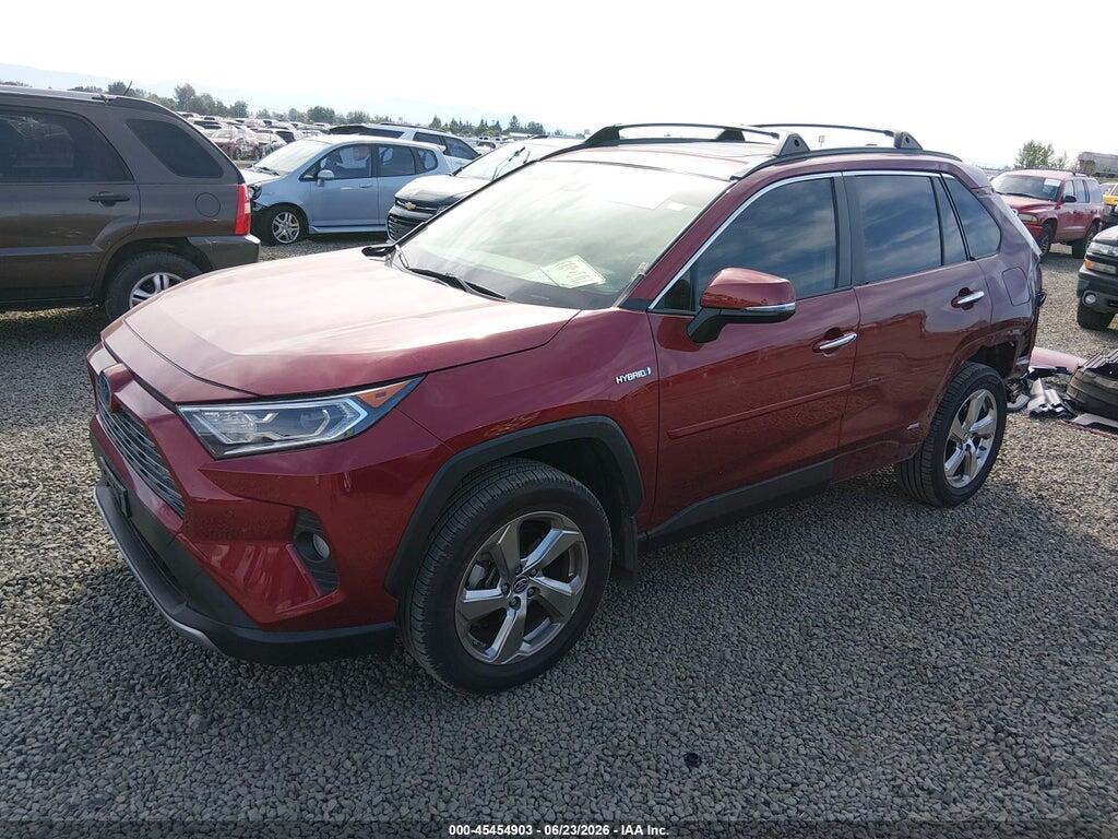 JTMDWRFV5KD020277 2019 TOYOTA RAV4 HYBRID photo no. 2