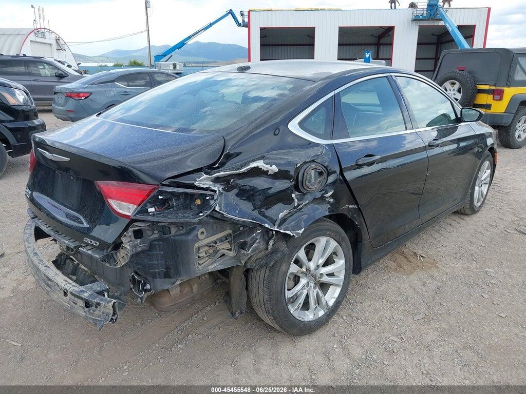 1C3CCCAB5GN154548 2016 CHRYSLER 200 photo no. 4