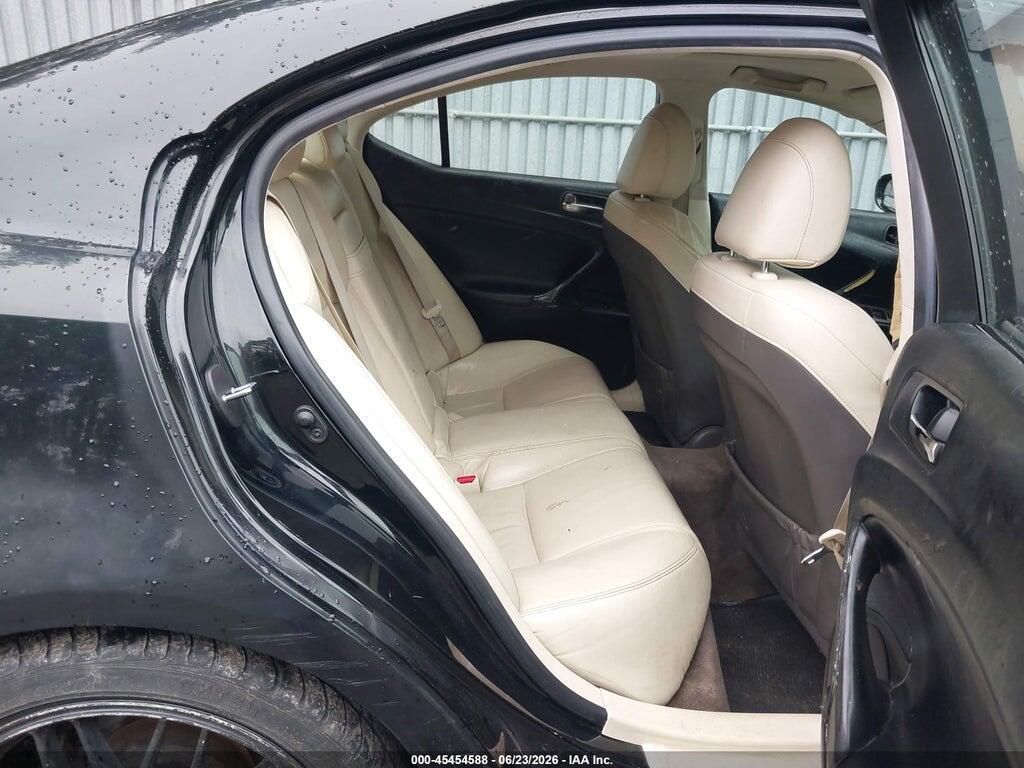 JTHCK262895035640 2009 LEXUS IS 250 photo no. 8