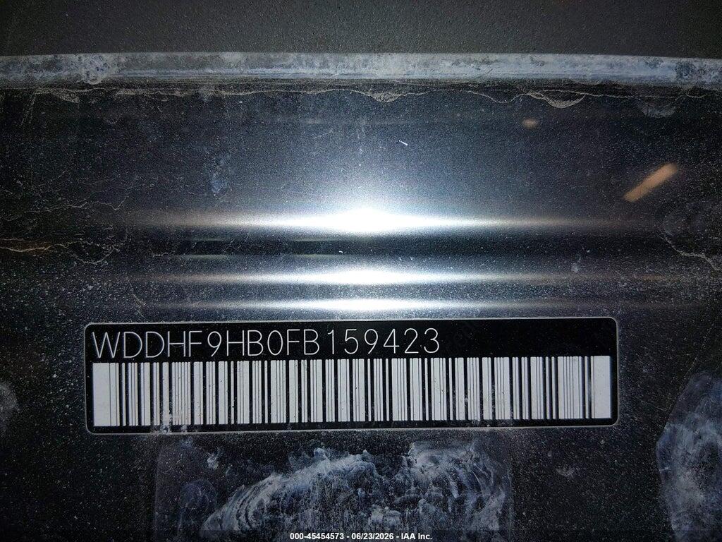 WDDHF9HB0FB159423 2015 MERCEDES-BENZ E 250 BLUETEC photo no. 9