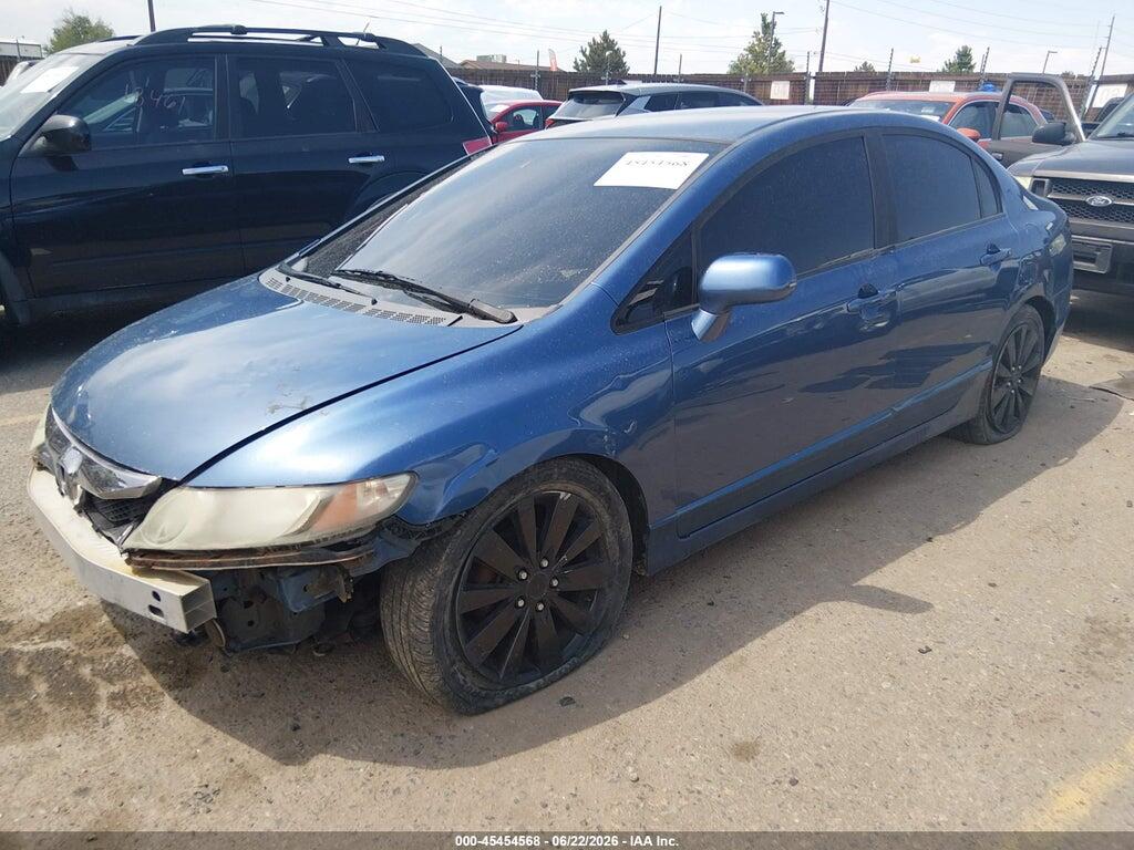 19XFA16599E046379 2009 HONDA CIVIC photo no. 2