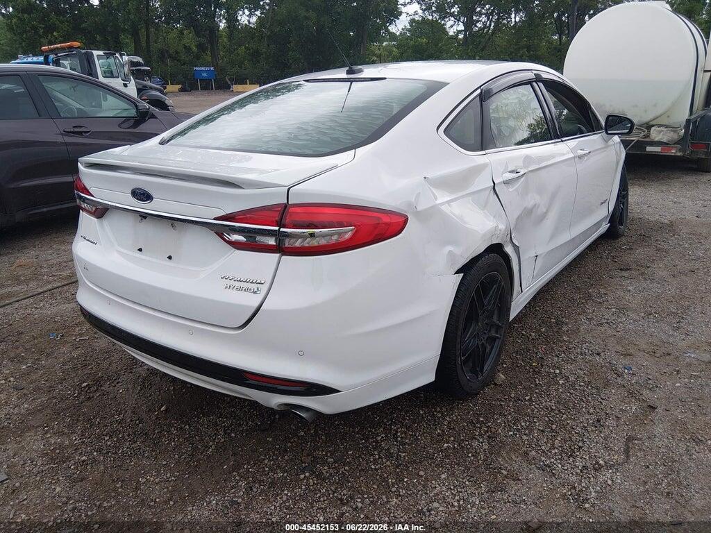 3FA6P0RU9JR101718 2018 FORD FUSION HYBRID photo no. 4