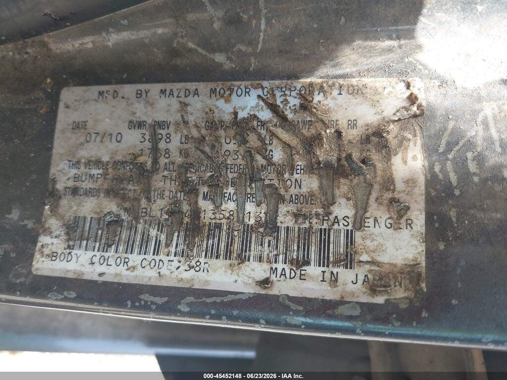 JM1BL1VF4B1358413 2011 MAZDA MAZDA3 photo no. 9