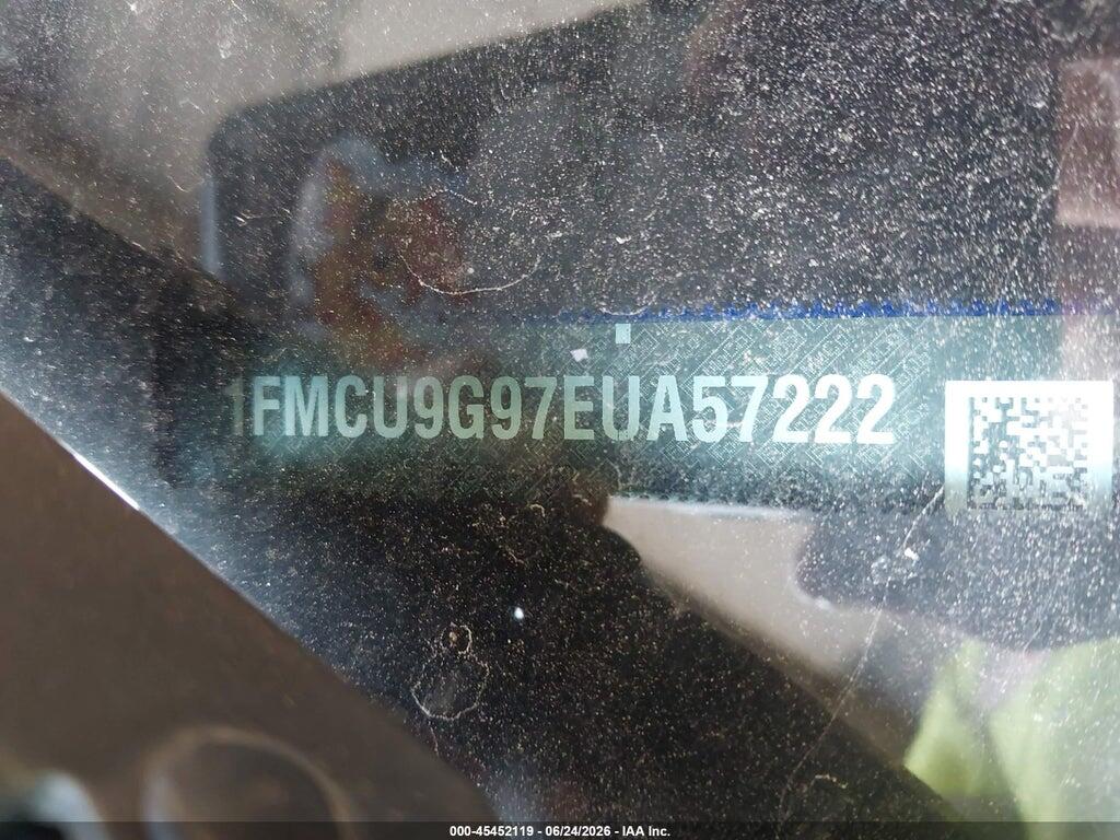 1FMCU9G97EUA57222 2014 FORD ESCAPE photo no. 9