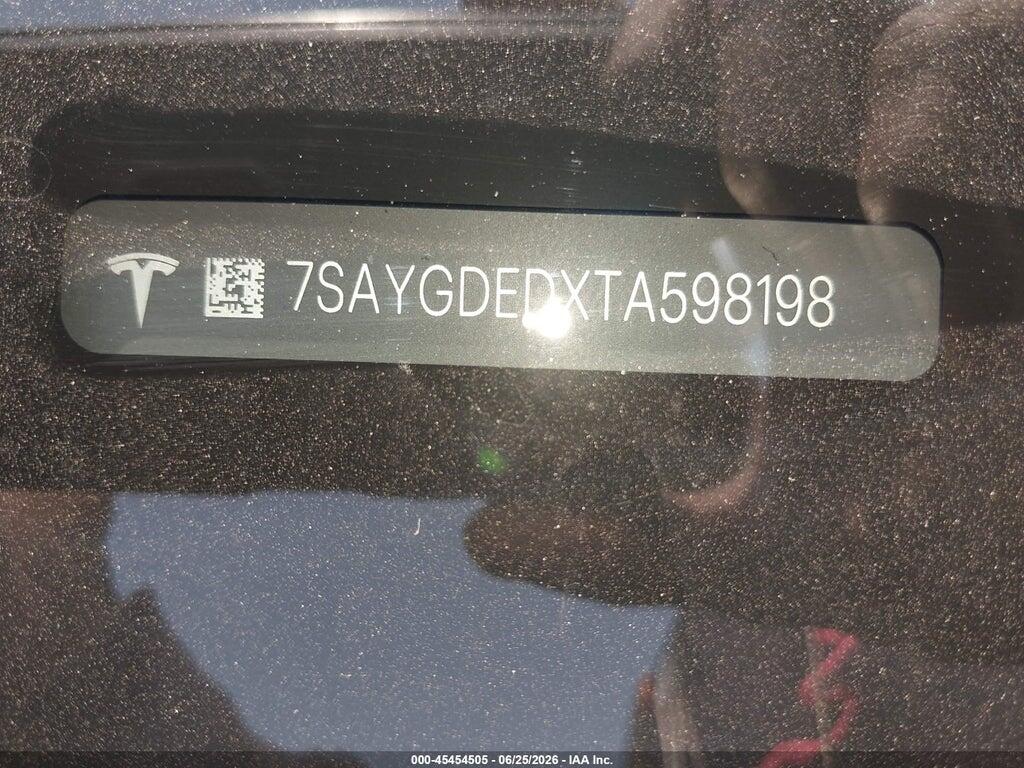 7SAYGDEDXTA598198 2026 TESLA MODEL Y photo no. 9