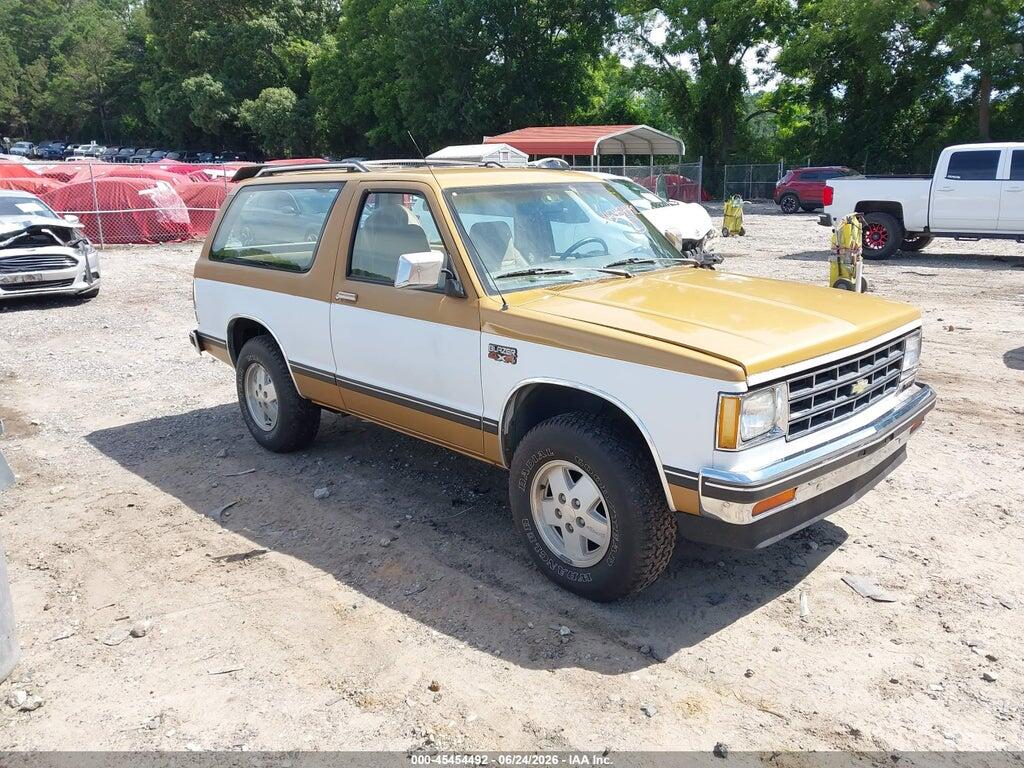 1G8CT18B6F0186890 1985 CHEVROLET BLAZER photo no. 1