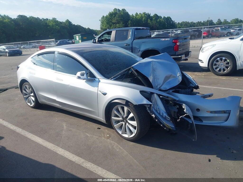 5YJ3E1EB9JF116993 2018 TESLA MODEL 3 photo no. 1