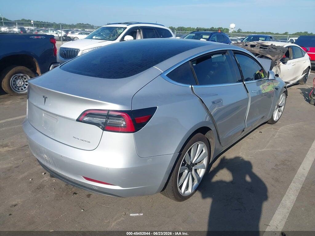 5YJ3E1EB9JF116993 2018 TESLA MODEL 3 photo no. 4