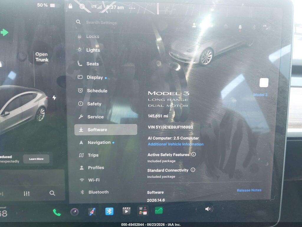 5YJ3E1EB9JF116993 2018 TESLA MODEL 3 photo no. 7