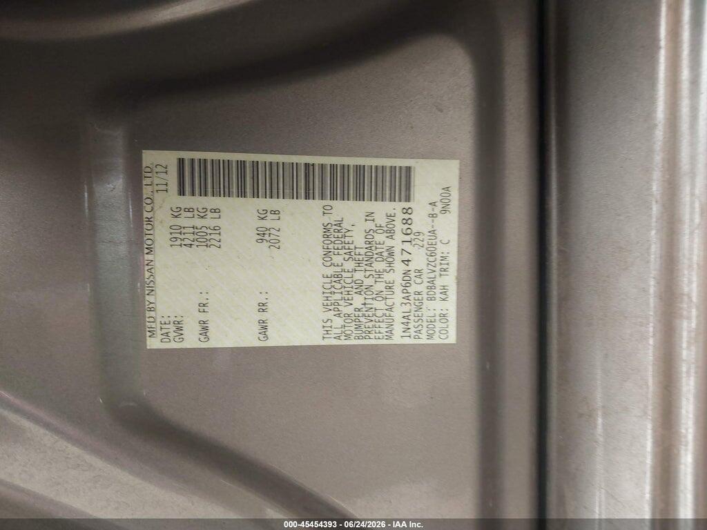 1N4AL3AP6DN471688 2013 NISSAN ALTIMA photo no. 9