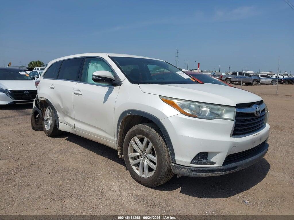 5TDBKRFH9GS256486 2016 TOYOTA HIGHLANDER photo no. 1
