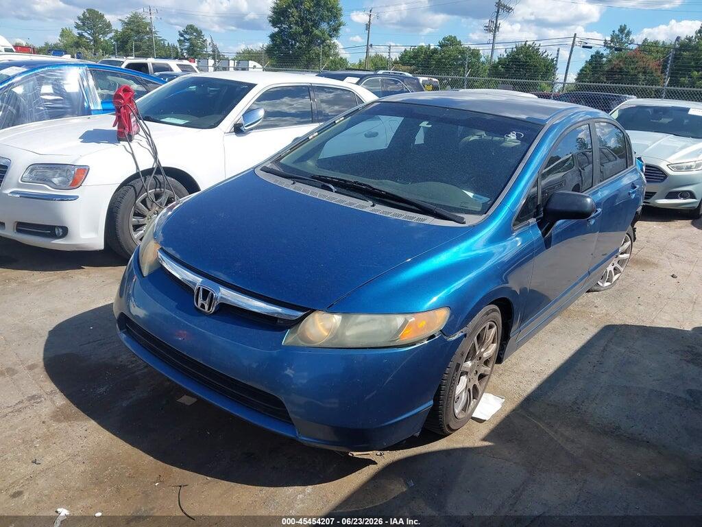 2HGFA16528H528678 2008 HONDA CIVIC photo no. 2