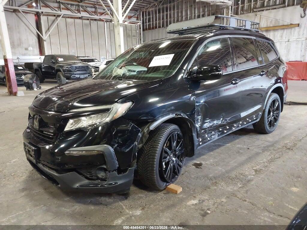5FNYF6H76NB059780 2022 HONDA PILOT photo no. 2