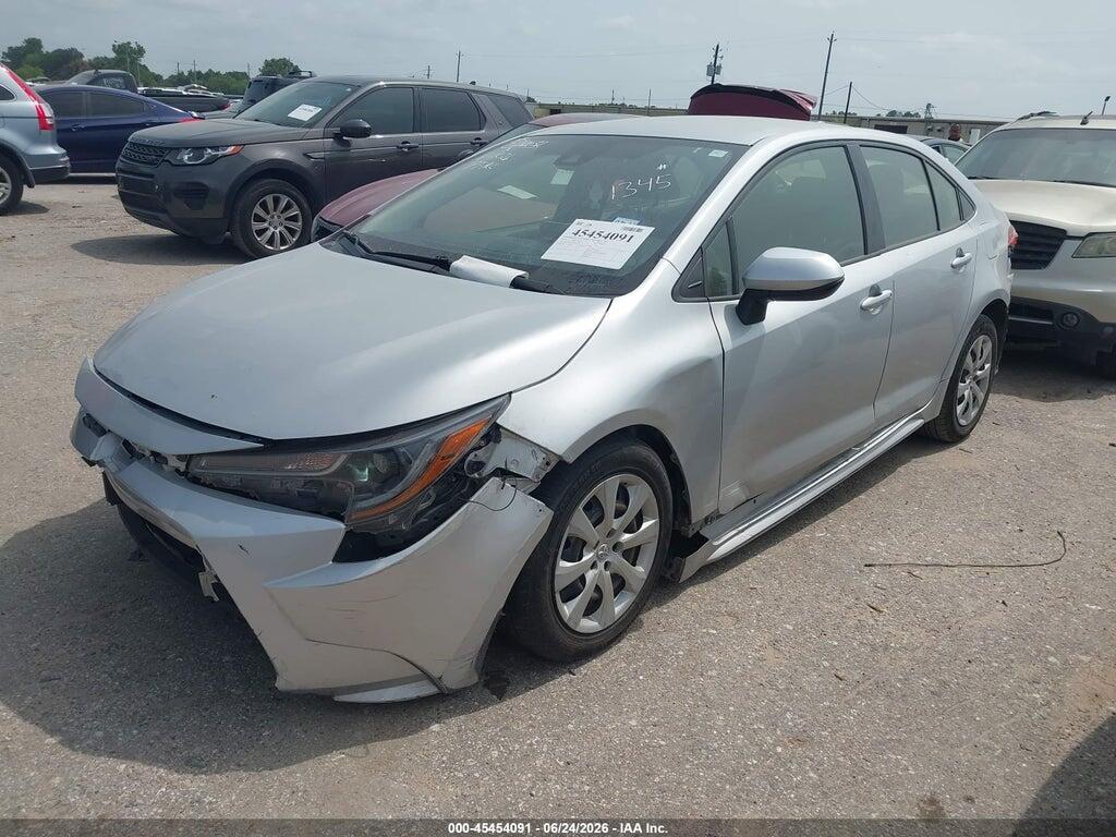 JTDEPMAE7NJ211345 2022 TOYOTA COROLLA photo no. 2