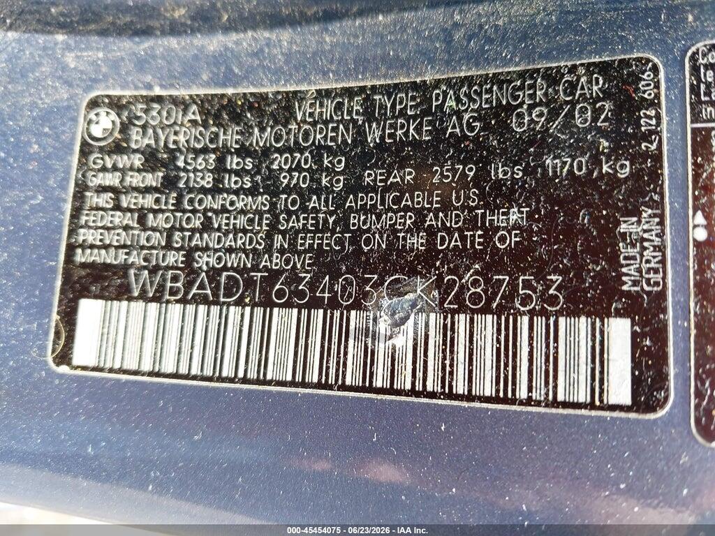 WBADT63403CK28753 2003 BMW 5 SERIES photo no. 9