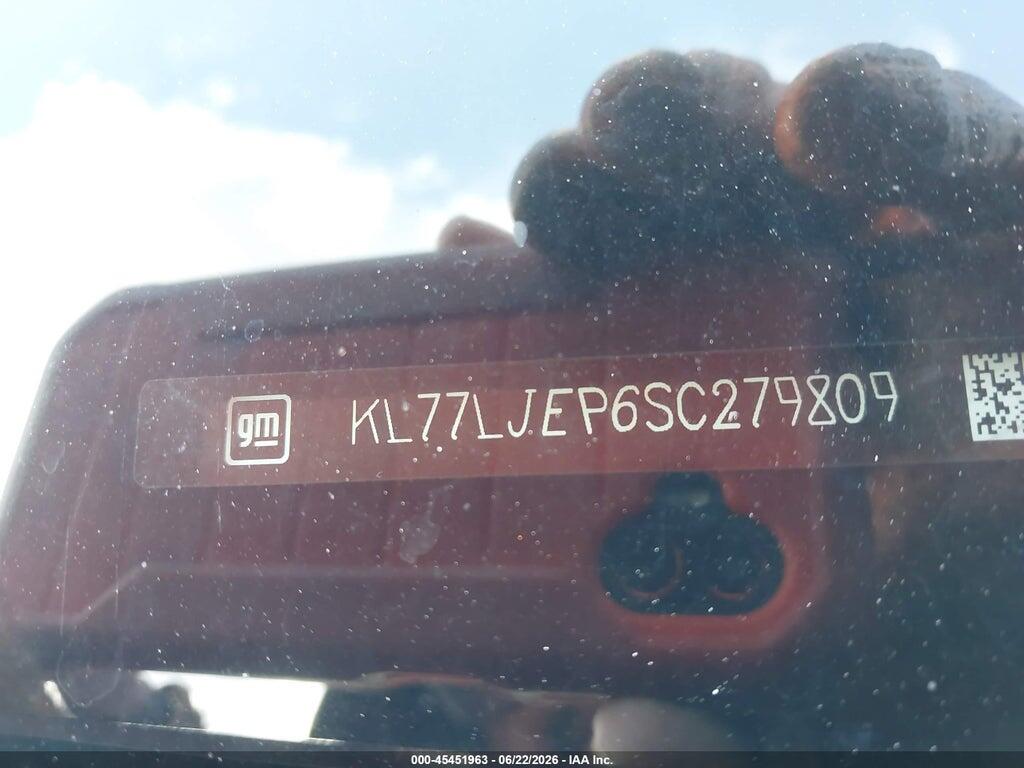 KL77LJEP6SC279809 2025 CHEVROLET TRAX photo no. 9