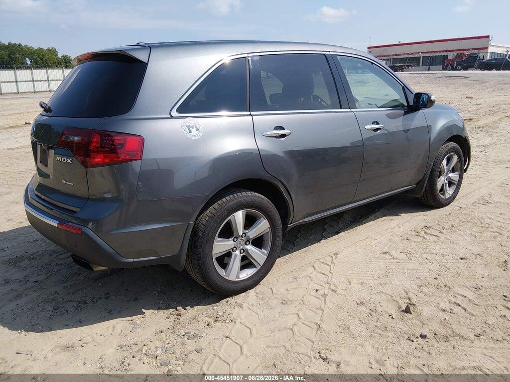 2HNYD2H30CH540475 2012 ACURA MDX photo no. 4