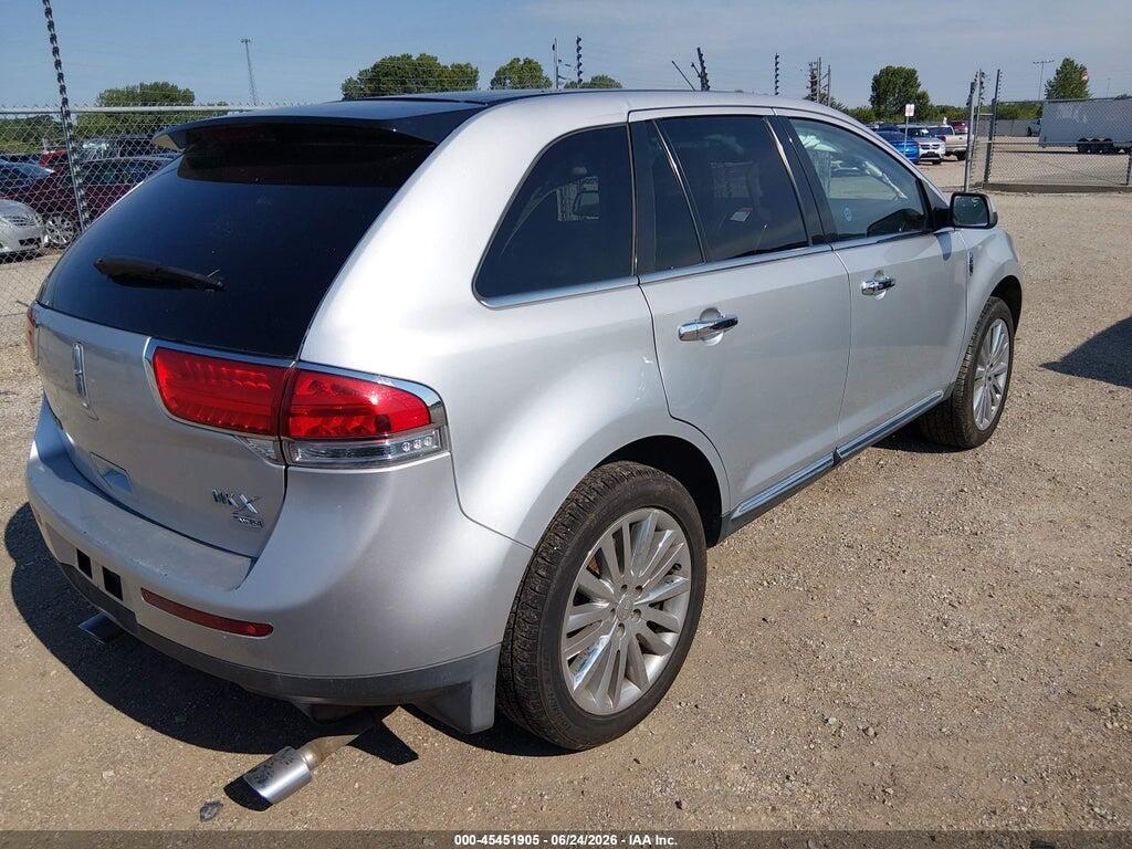 2LMDJ8JK3BBJ28831 2011 LINCOLN MKX photo no. 4
