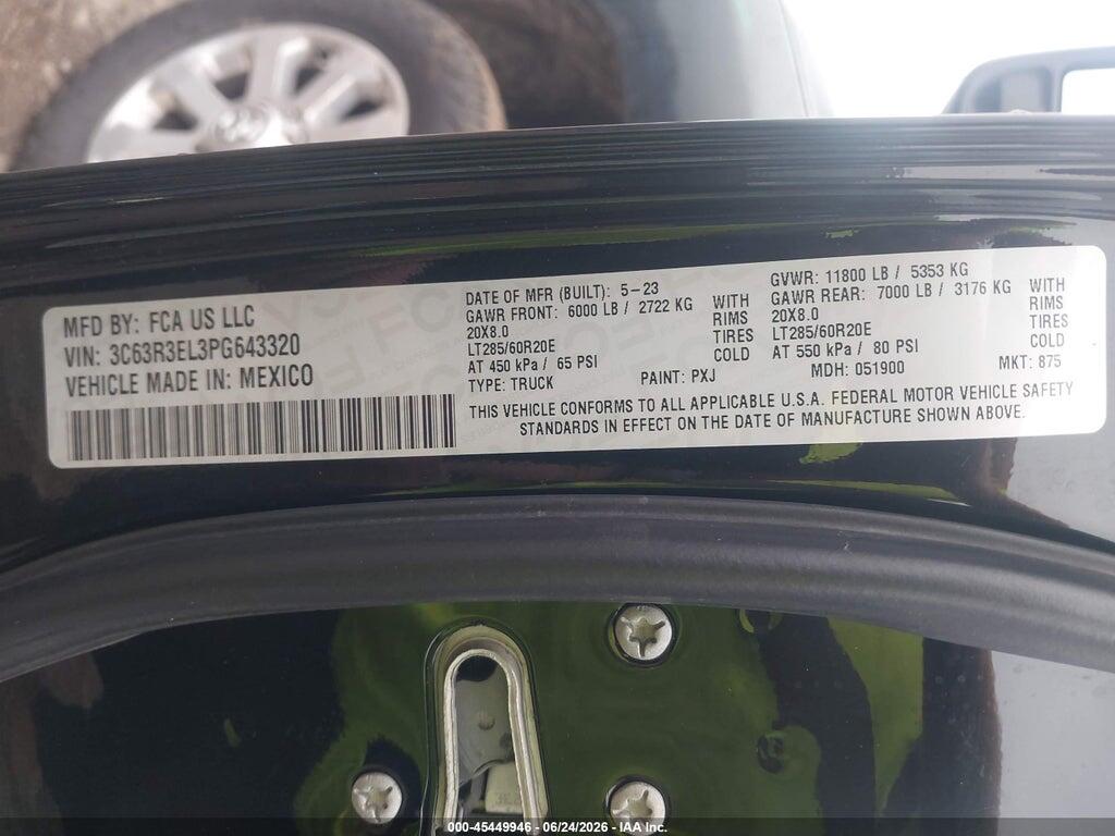 3C63R3EL3PG643320 2023 RAM 3500 photo no. 8