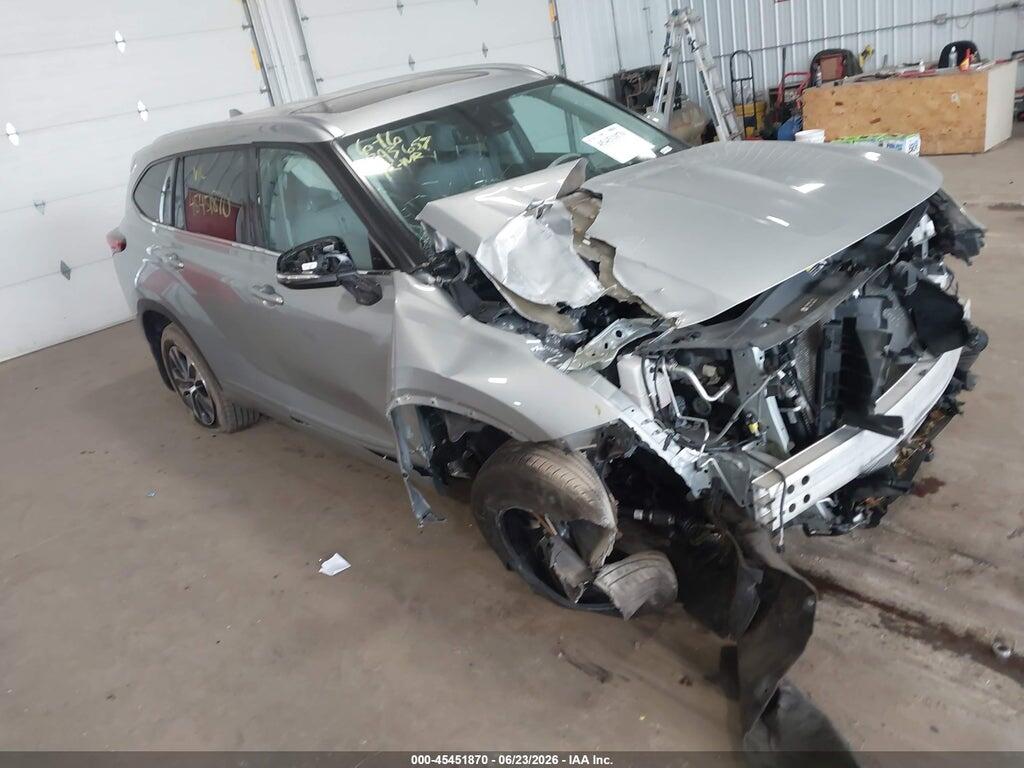 5TDGZRBH6MS548745 2021 TOYOTA HIGHLANDER photo no. 1
