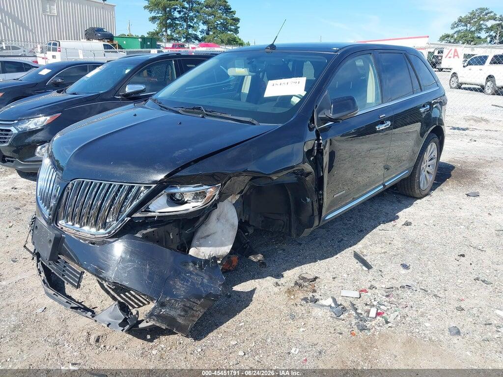 2LMDJ6JK1DBL04542 2013 LINCOLN MKX photo no. 2