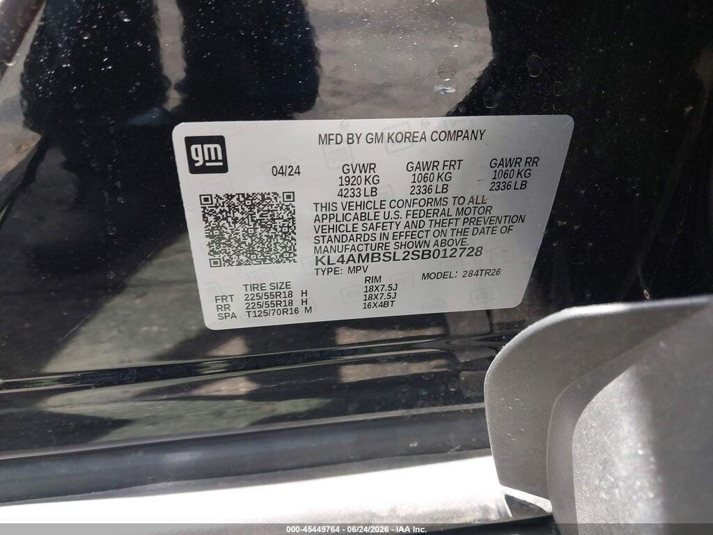 KL4AMBSL2SB012728 2025 BUICK ENCORE GX photo no. 9