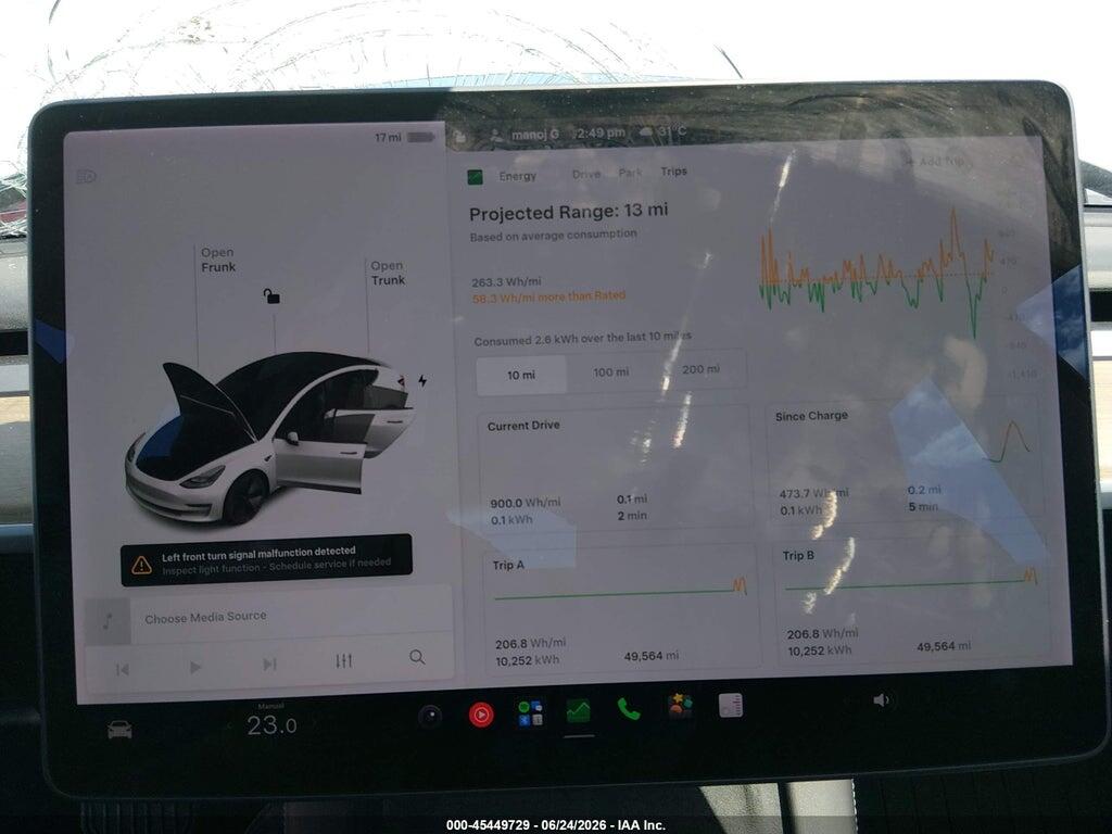 5YJ3E1EA6MF913276 2021 TESLA MODEL 3 photo no. 7