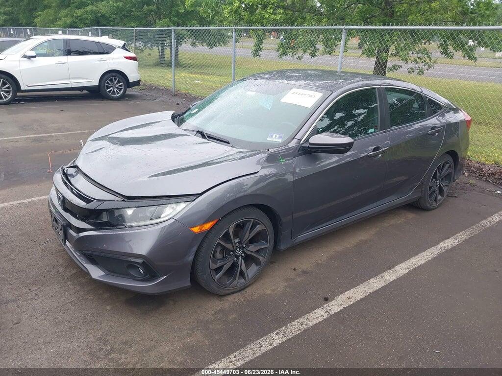 2HGFC2F8XKH562031 2019 HONDA CIVIC photo no. 2