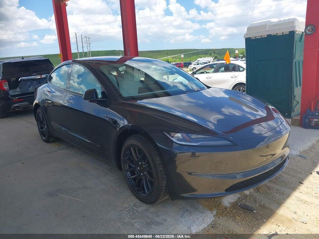 5YJ3E1EA7TF161229 2026 TESLA MODEL 3 photo no. 1