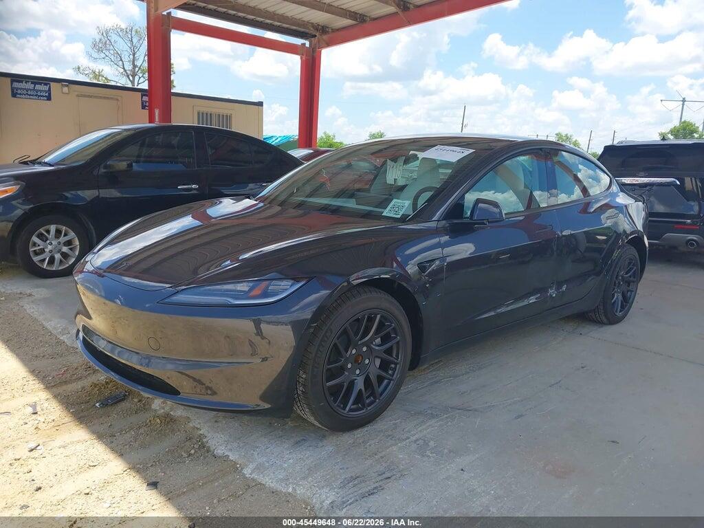 5YJ3E1EA7TF161229 2026 TESLA MODEL 3 photo no. 2