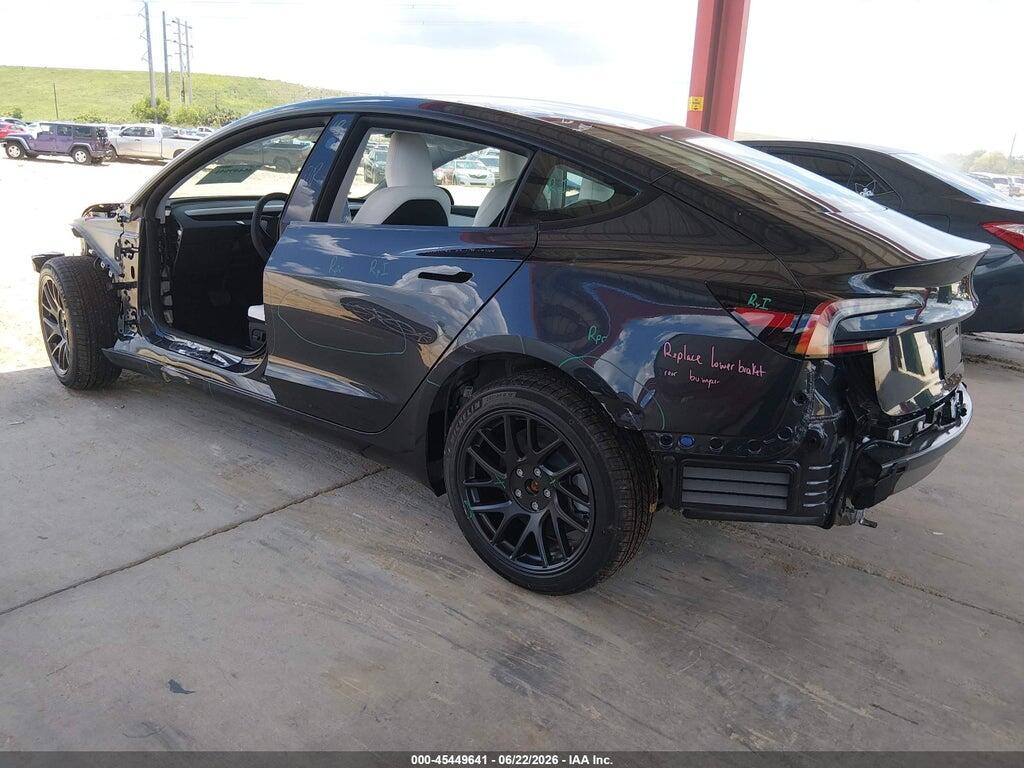 5YJ3E1EA8TF160249 2026 TESLA MODEL 3 photo no. 3