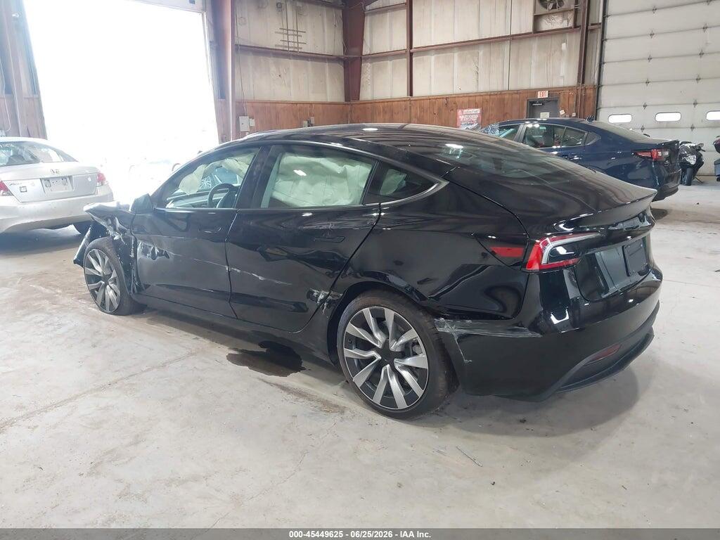 5YJ3E1EA4TF175976 2026 TESLA MODEL 3 photo no. 3